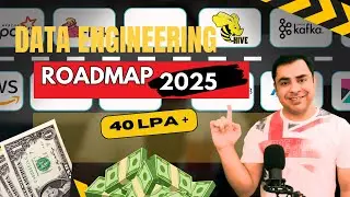 Data Engineering Road Map  2025 | How to become a Data Engineer | How to learn data engineering