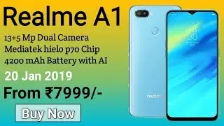 Realme A1 First Look & Unboxing | Launch Date in India