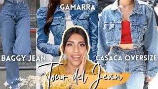 TOUR DEL JEANS EN GAMARRA‼❤BUSCANDO BAGGY JEANS, CASACA OVERSIZE TENDENCIA EN JEAN - Stefany Chávez💕