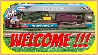 Welcome Ryan and Jerome!!! Unboxing, Review and Demonstration! New from Trackmaster!