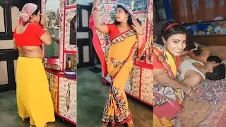 Intersting Video 😜#vlog#saree#entertainment