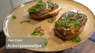 Aubergineteefjes uit TLV Vegan