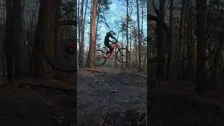 Flying into 2026 ✈️ First Ever Gap Jump | Positive Vibes Only #ambition #mtb #shorts