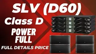 slv d60 professional power amplifier review and price #technicallivesound