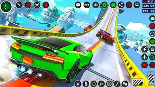 Mega Ramp Car Racing Master Simulator 3D -GT Impossible Sport Car Racing - Android GamePlay