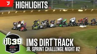 Stoops Pursuit | Jr. Sprint Challenge at Indianapolis Motor Speedway Dirt Track 7/1/25 | Highlights