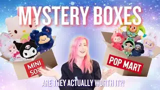 Mystery Boxes: Are They Actually Worth It? | MiniSo vs Pop Mart