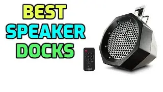 Best Speaker Docks, Best Alarm Speaker, Dual Alarm Clock With Bed Shaker, Speaker Dock For iPhone