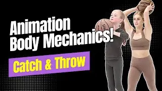 Animation Reference - Catch & Throw for Body Mechanics Study | Endless Reference