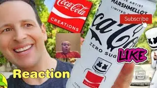 Reaction to MARSHMELLO'S LIMITED EDITION COCA-COLA ZERO SUGAR Review