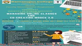 Feedback of FDP on managing online classes  3.0