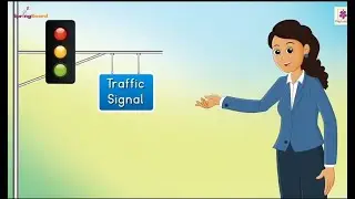 Traffic Signal - Rhymes for Kids | Junior KG Rhymes | Periwinkle