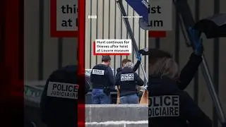 Hunt continues for thieves after heist at Louvre museum in Paris. #Paris #Louvre #BBCNews