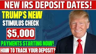 IRS Confirms New $5,000 Deposit Dates! SSI, SSDI, VA Stimulus for Seniors