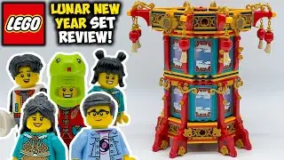 Trotting Lantern 2025 Review! LEGO Lunar New Year Set 80116