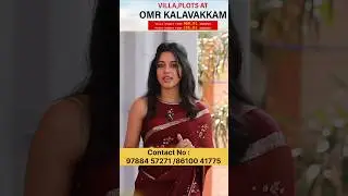 On Road Layout in OMR - Kalavakkam Plot for sale #plots #landforsale #omrplots #kelambakkam #RPS