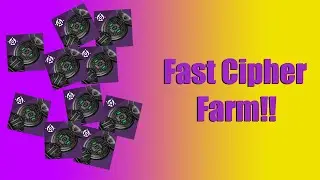 Fast Cipher Decoder FARM for solo players! (Nightmare Hunt Pride)