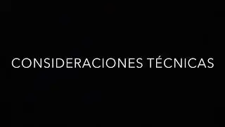 Bala 2 y 3: Video T&eacute;cnico