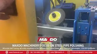 Square Tube Wet/Dry Polishing Machine | Multi-Spec Versatility #SquareTubePolishing