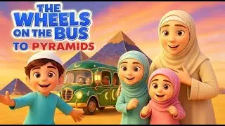 Islamic Wheels on the Bus (Egypt Version) | Allahu Akbar | Bismillah Alhamdulillah | Muslim Kids