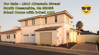 Coastal S. Oceanside New Construction modern multi-family Home with Accessory Dwelling Unit (ADU)