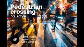 Pedestrian Crossing Graphic Download