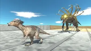 ESCAPE FROM ALIEN T-REX #1 - Animal Revolt Battle Simulator