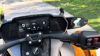 How to shift 2024 Can-Am Spyder into reverse