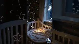 Baby & Kids Sleep Music (Instrumental) | Music-Box Tones 🌙 | TinySleepStudio #shorts #baby #lullaby