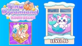 Tiny dreamland room decor level 96 solution walkthrough 