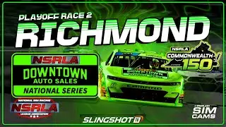NASCAR iRacing LIVE | Short Track Chaos at Richmond? | NSRLA Downtown Auto Sales Series.| #14
