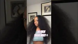 30 Inch SHEIN WIG! #contentcreator #wig #wiginstallation #sheinwig #lacefront #curlywig