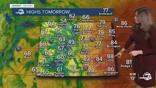 One more day in the 70s in Denver before weekend storm