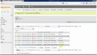 Create and Import Database in phpMyAdmin