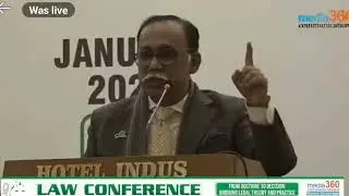 Dissenting View of Justice Cornelius I Law Conference I Doctrine of essentiality I GN Qureshi  - 11