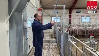 ACO FUNKI Scraper System in Pig Stables