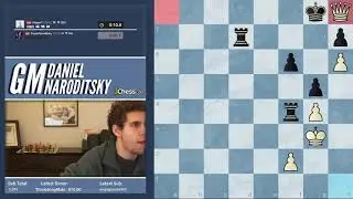 GM Daniel Naroditsky shows how it's done | What the stream is all about