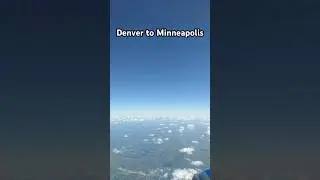 Denver to Minneapolis time lapse