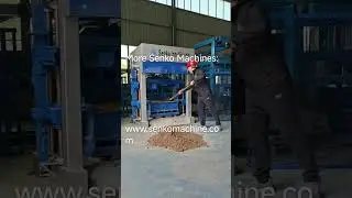 manual brick block making machine