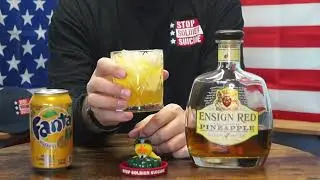 Howard Campbell - Ensign Red Pineapple Whiskey & Fanta Pineapple Soda