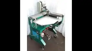 [中古]紙器用折込機 (貼り箱作成用 中折り込み加工機)  府中紙工製 動作確認動画1572739000037096322
