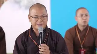 Pháp đàm đại chúng tại khoá sinh hoạt hè 2023 chùa Vạn Linh, Núi Cấm