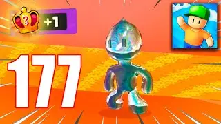 Stumble Guys - Gameplay Walkthrough Part 177 - LIQUID RAINBOW - ( iOS, Android)
