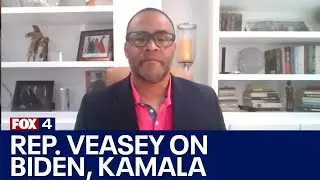 Texas Rep. Marc Veasey on Biden ending campaign, endorsing Kamala Harris