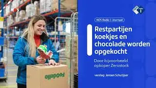 Opkoper Zerostock bij het NOS journaal inzake het opkopen van restpartijen.