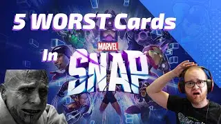 5 ХУДШИХ карт в Marvel SNAP