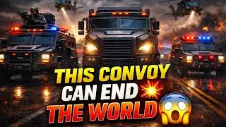 US Nuclear Weapons Convoy 🚨 | President Se Zyada Security Kyun?
