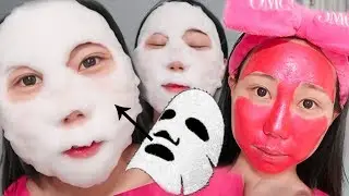 Crazy Weird Bubbling Sheet in 3mins&Platinum Hot Pink Mask Kits