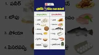 Top Sources Of Protein For Vegetarians and Non-vegetarians | Protein Rich Foods #nutritiontips