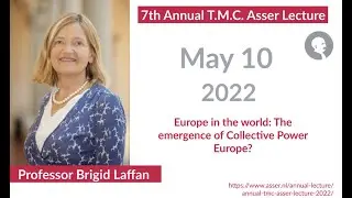 Join us for the 7th Annual T.M.C. Asser Lecture